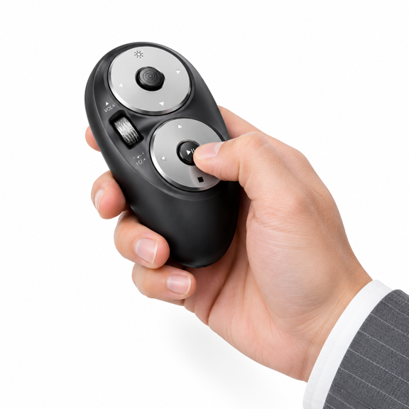 2.4G Wireless Handheld Mouse 3-in-1 Presentation Clicker for PC Laptop Phone Tablet