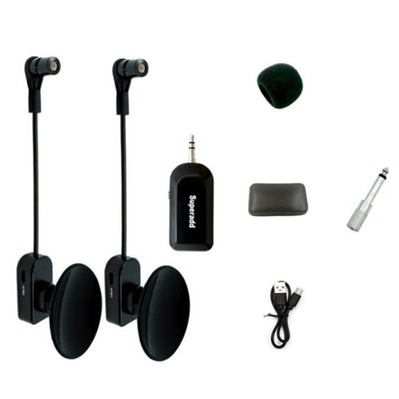 2.4G Wireless Instrument Microphone Receiver with Removable Suction Cup, Speaker Microp mj4182