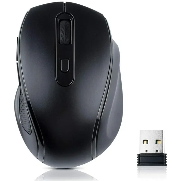 2.4G Wireless Mouse With Usb Receiver 3 Adjustable Dpi Levels(800-1200-1600)
