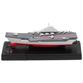 2.4G Wireless Remote Control Aircraft Carrier Model, 8 inches / 20.4 cm High Speed Simulation RC Boat Water Toy