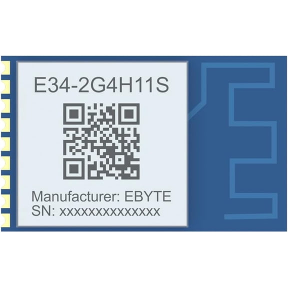 2.4G Wireless UART Data Transmission Module E34-2G4H11S Half Duplex TTL High Speed Low Power 11 dbm GFSK Long Distance 130m