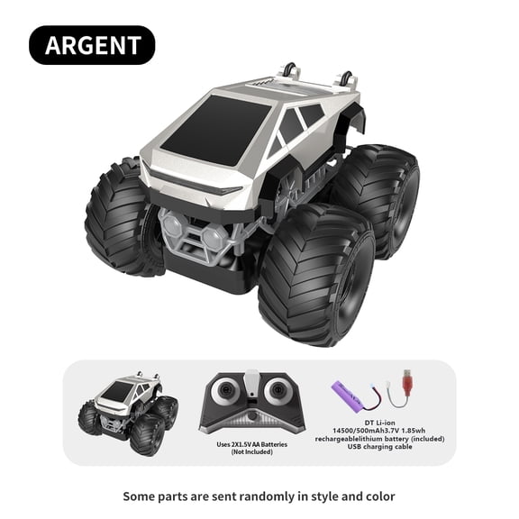 2.4G stunt remote control car, anti fall colorful headlights, start racing carnival