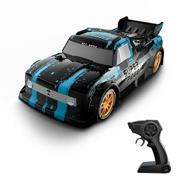 2.4GHz 1/16 Remote Control Drift Car Short Truck with Spray Function