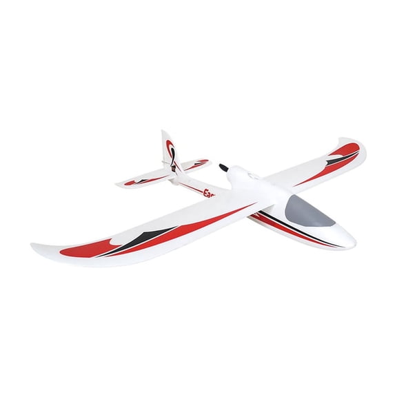 2.4GHz 4CH RC Glider Airplane RTF 1280mm Wingspan Fixed Wing Aircraft With Pusher Propeller, EPP Foam Airframe And Brushless Power For Outdoor Flying Hobbyists- No Reflex + JST Connector/PNP Version