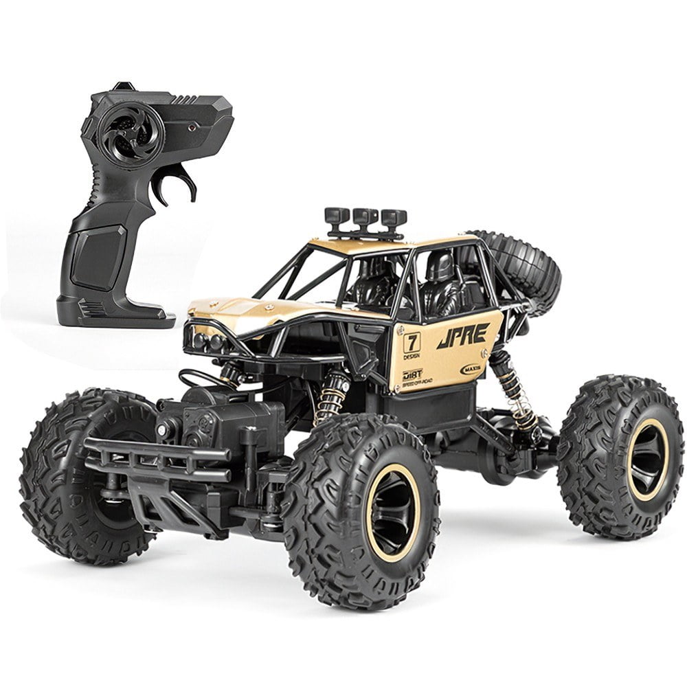 2.4GHz 4WD 1/16 Off-Road Buggy Alloy RC Car High Speed 15km/h RTR
