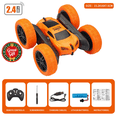 thumbnail image 1 of 2.4GHz Double Sided RC Stunt Car with LED Lights, 360° Rotating Flip Rechargeable All Terrain Toy Vehicle for Indoor Outdoor, Christmas Birthday Gift for Kids Boys Girls Ages 3+, 1 of 10