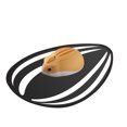 thumbnail image 1 of 2.4GHz Pink Wireless Mouse 1200DPI Ergonomic Optical USB Mouse Cute Hamster Shape Mice For Kids Laptop PC Gifts with Mouse Pad, 1 of 10