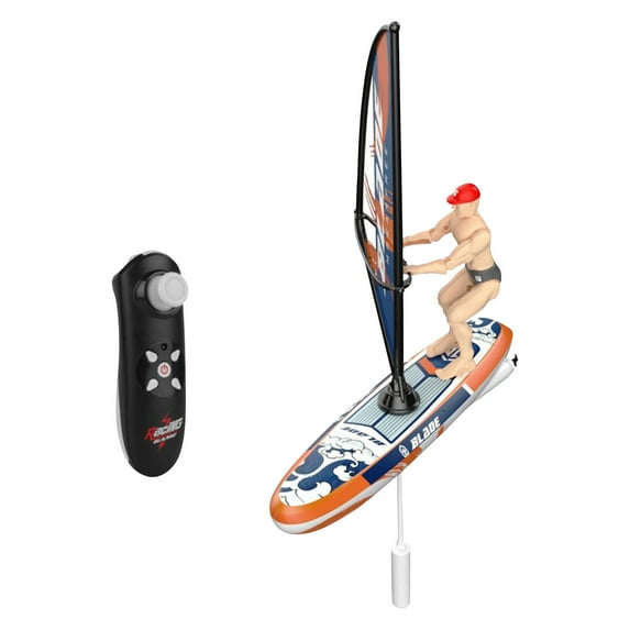 2.4GHz Remote Control Boat for Boys&Girls Pool, High Speed Rechargeable Water Racing Toy with LED Lights, Floating RC Ship for Ages 6-12, Outdoor Pool & Lake Summer Gifts