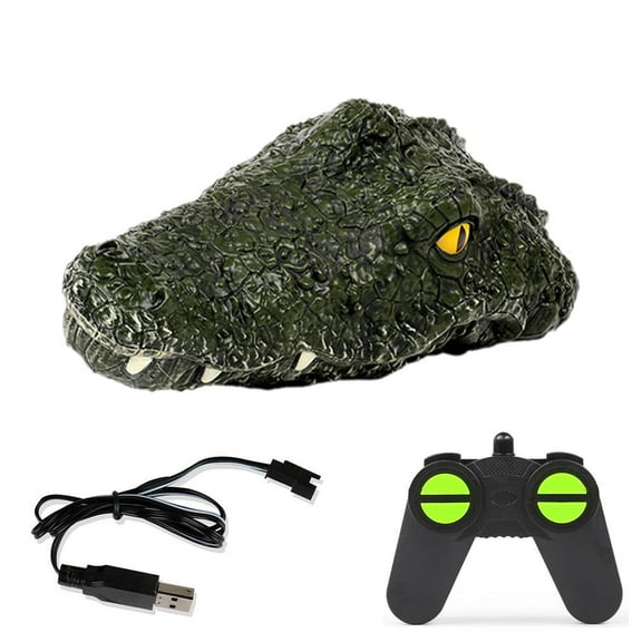 2.4GHz Remote Control Crocodile HeadBoat For Pools RCBoats and Simulation