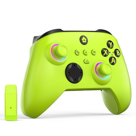 2.4GHz Wireless Controller for Xbox One X/S, Xbox Series X/S with RGB LED Light, Mappable Buttons