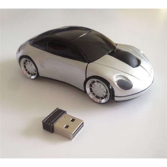 2.4GHz Wireless Mouse ,USB Car Wireless Optical Mouse, Computer Optical Mice for Girl Small Hand/PC
