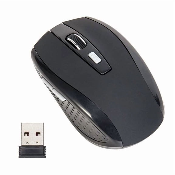 2.4GHz Wireless Optical Mouse Adjustable DPI Cordless Mice + Receiver for Laptop