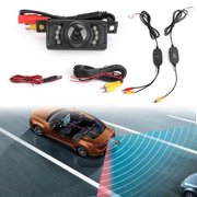 2.4GHz Wireless Video Transmitter and Receiver + 8LED HD Car Rear View Camera Kit