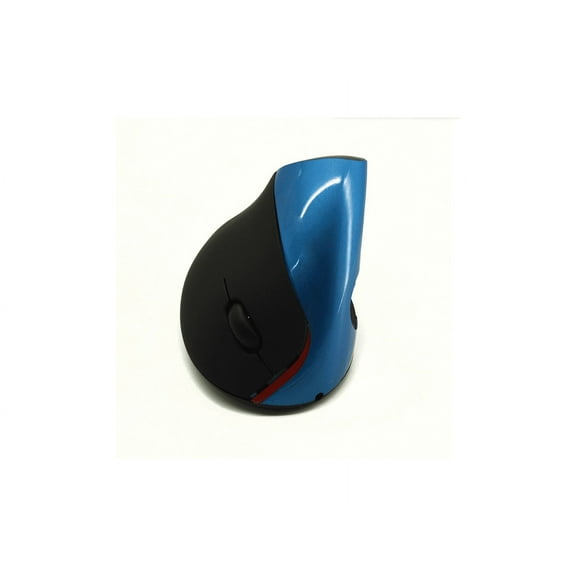 2.4GHz wowpen Wireless Ergonomic Design Mice Vertical Optical Mouse JOY Wrist Pain (No logo)(Blue)