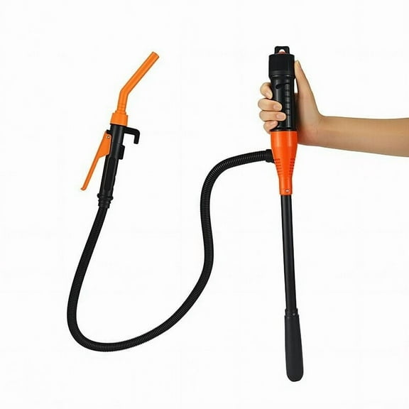 2.4GPM Powered Battery Quick Liquid Fuel Transfer Pump with Flow Control Nozzle.