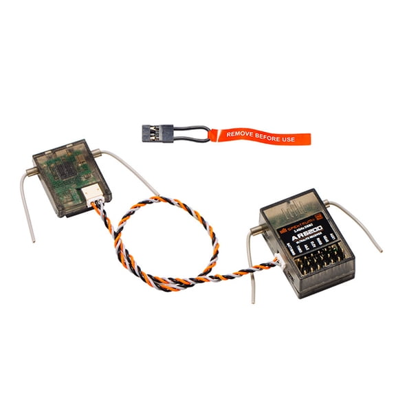 2.4Ghz AR6200 6CH RC Receiver+Satellite for Spektrum Spek Generic DX6i DSM2 TAPDRA Accessories