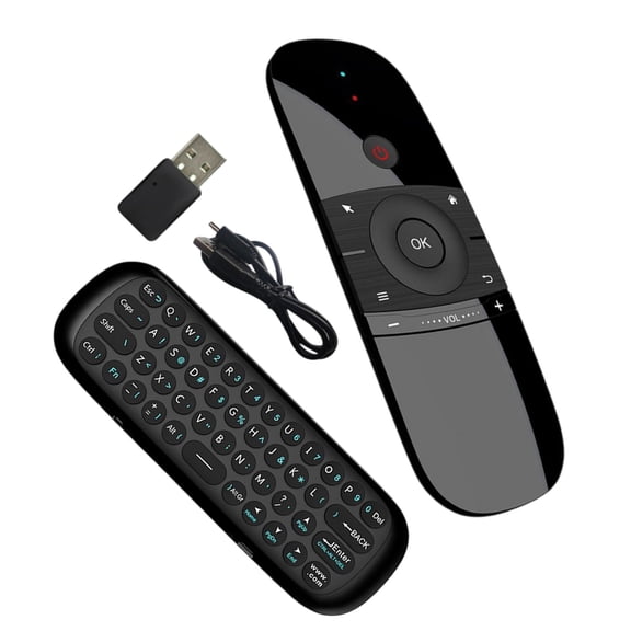 2.4Ghz Ergonomic Wireless Keyboard Learning Remote Control For Computer Projector