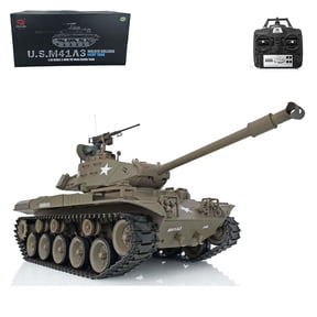 2.4Ghz Henglong 1/16 Scale 7.0 Plastic Walker Bulldog BB IR RTR RC Tank Model 3839