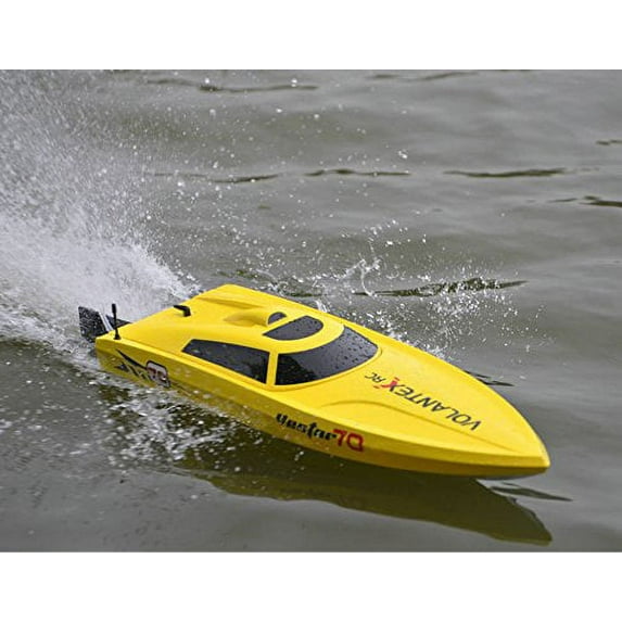 2.4Ghz Radio Control Control Vector 70 (cm) Super High Speed Race Boat ABS Unibody RC RTR w/ESC Brushless Motor (Color May Vary)