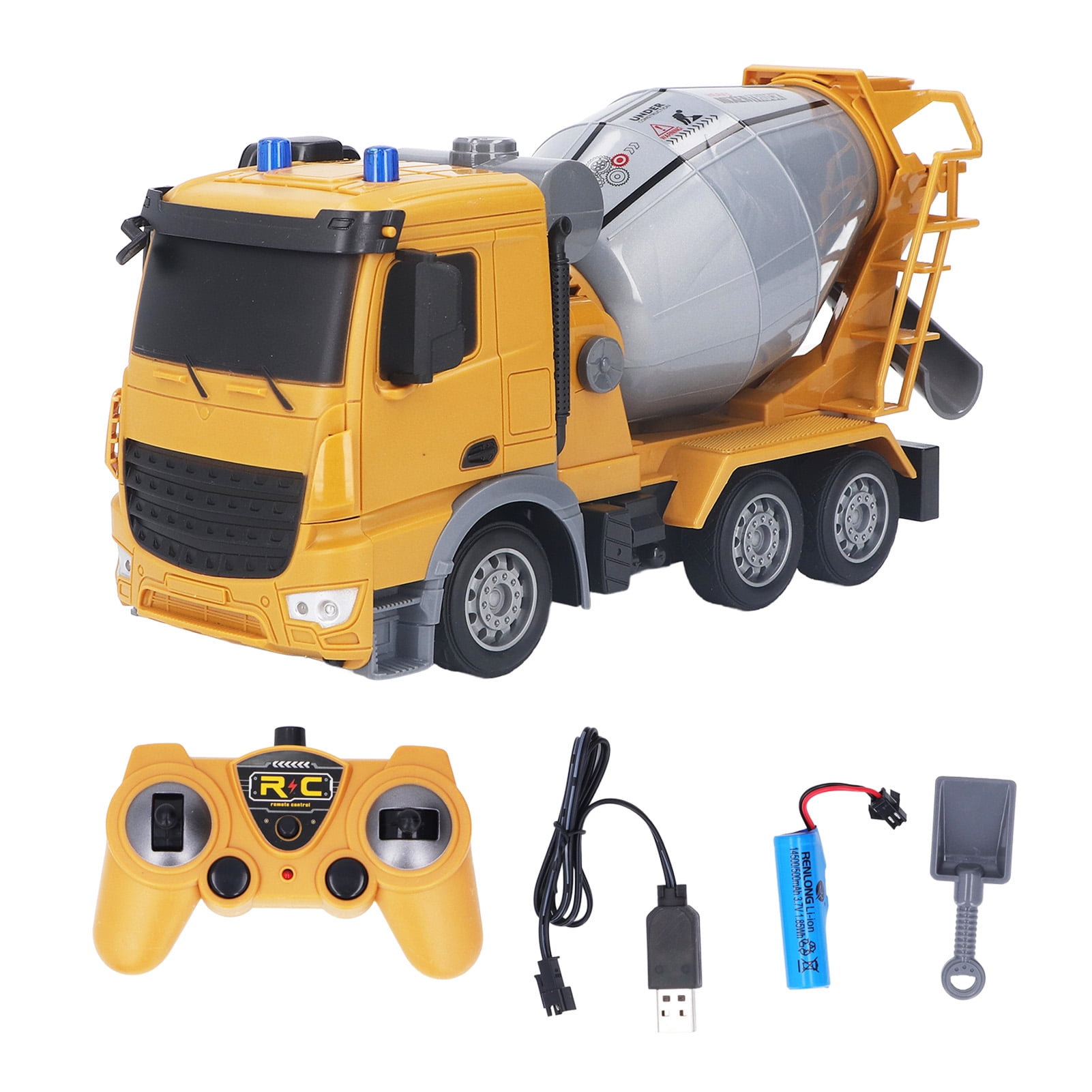 2.4Ghz Remote Control Cement Truck 6 Wheel Drive RC Cement Truck