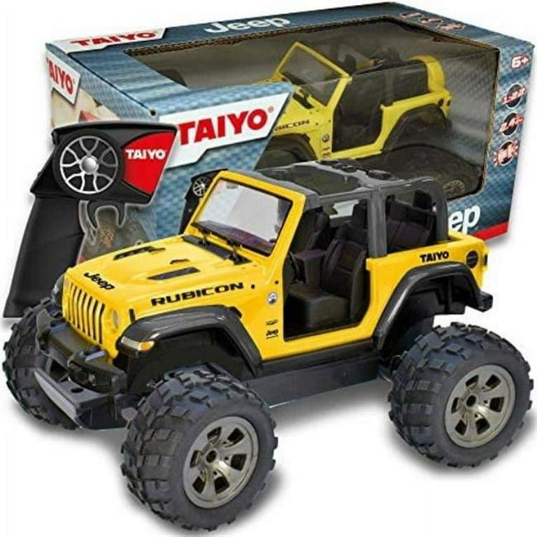 Taiyo RC Truck Jeep Rubicon, 1-22 Scale Remote Control Car