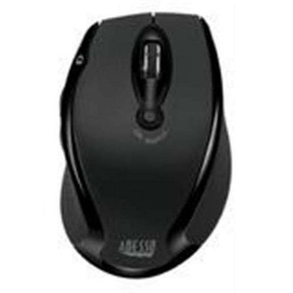 2.4Ghz Wireless Ergonomic Optical Mouse, Black