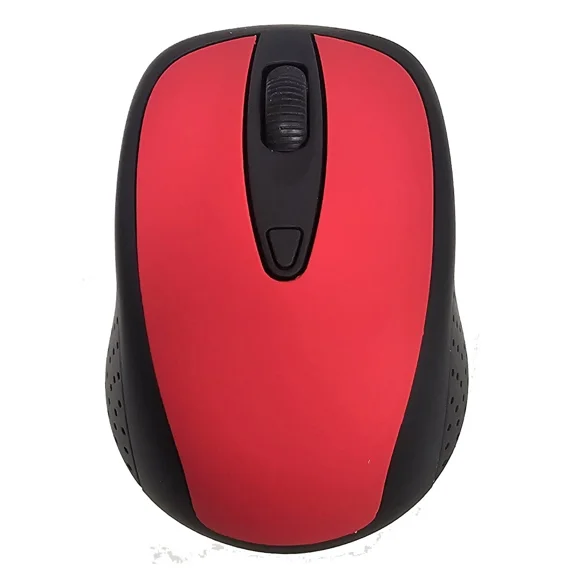 2.4Ghz Wireless Optical Mouse Cordless Mice Mouse Rubber Grip With Batteries