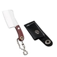 thumbnail image 1 of 2.4Inch Portable Mini Knife For Unboxing - Compact Design With Keychain And Leather Sheath, Multi - Purpose For Daily Use, Camping, Hiking, 1 of 8