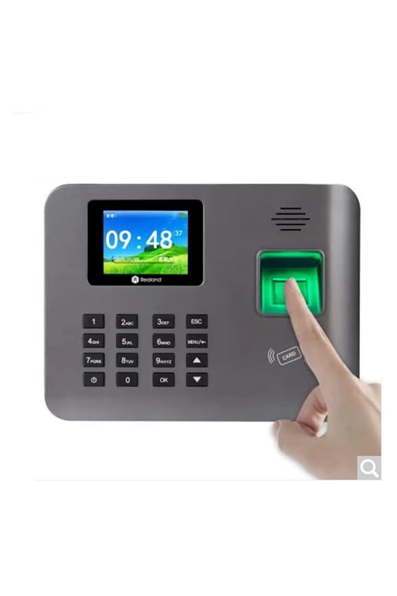 2.4Inch TFT Screen Build-in Battery WIFI Fingerprint Time Attendance Machine GPS Time Clock Employee Control Machine Electronic