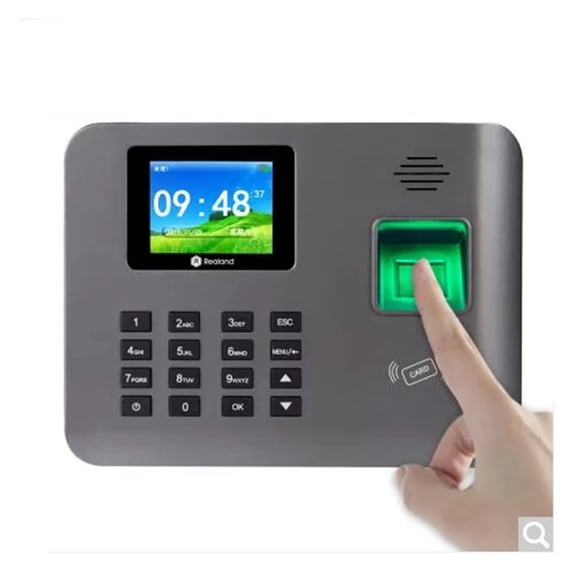 2.4Inch TFT Screen Build-in Battery WIFI Fingerprint Time Attendance Machine GPS Time Clock Employee Control Machine Electronic