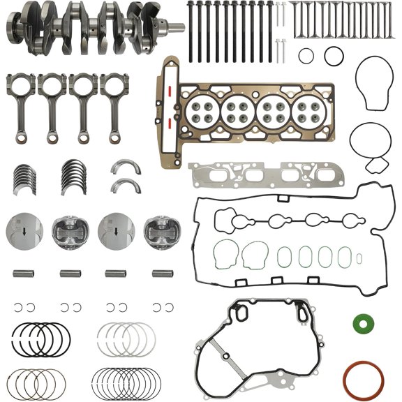 2.4L Engine Rebuild Kit w/Crankshaft Gasket fits for Buick LaCrosse Chevy Equinox GMC Terrain 2010-2016