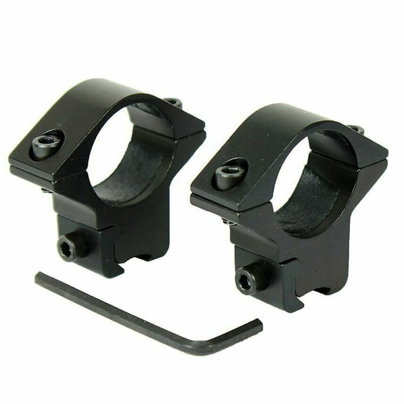 2/4Pcs 1" Scope Rings 3/8" Dovetail Low / High Profile Rifle scope Ring Mount
