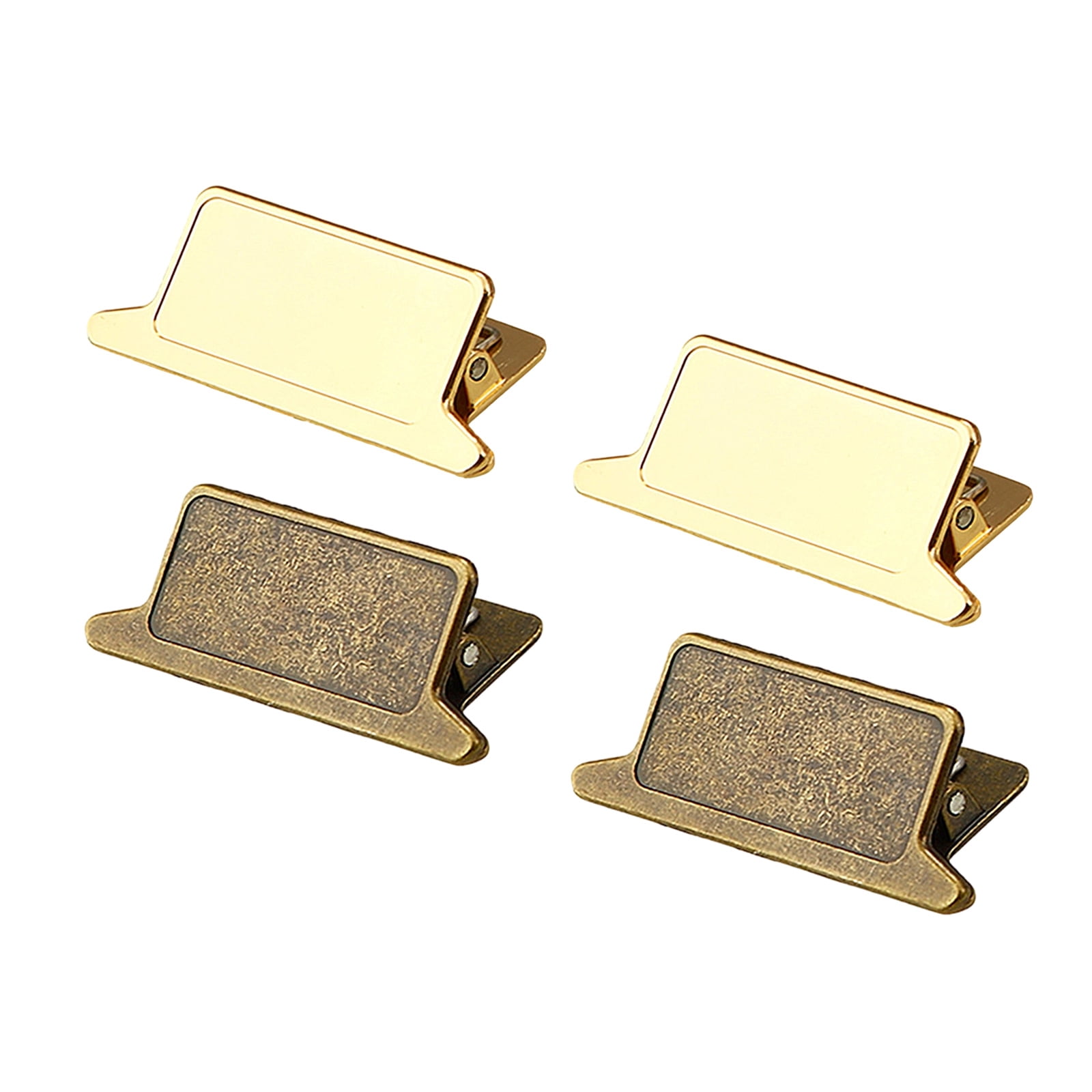 2/4Pcs Antique Note Paper Clip Journaling Page Clip For Book Notebook ...