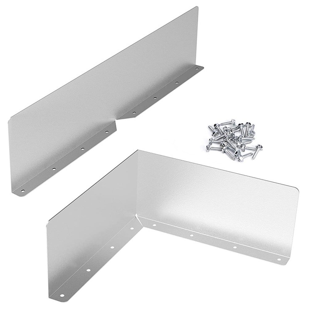 2/4Pcs Gutter Valley Splash Guards Rain Gutter Valley Roofing Gutter