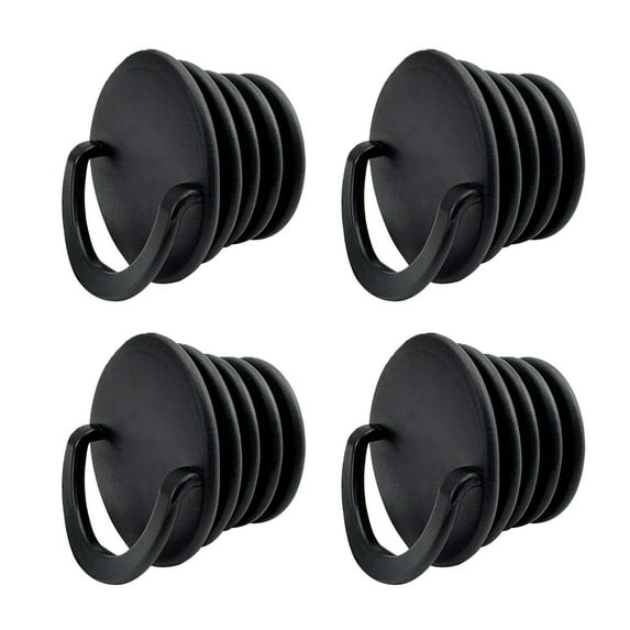 2/4Pcs Kayak Drain Plug Boats Scupper Plugs Universals Drain Holes Stopper Bung with Handle Boats Accessory Easy to Use