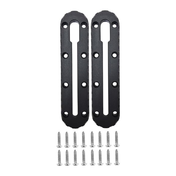 2/4Pcs Kayak Low Profile Track Replacement Slide Track Rails Bracket Kayak Accessories Mount Tracks
