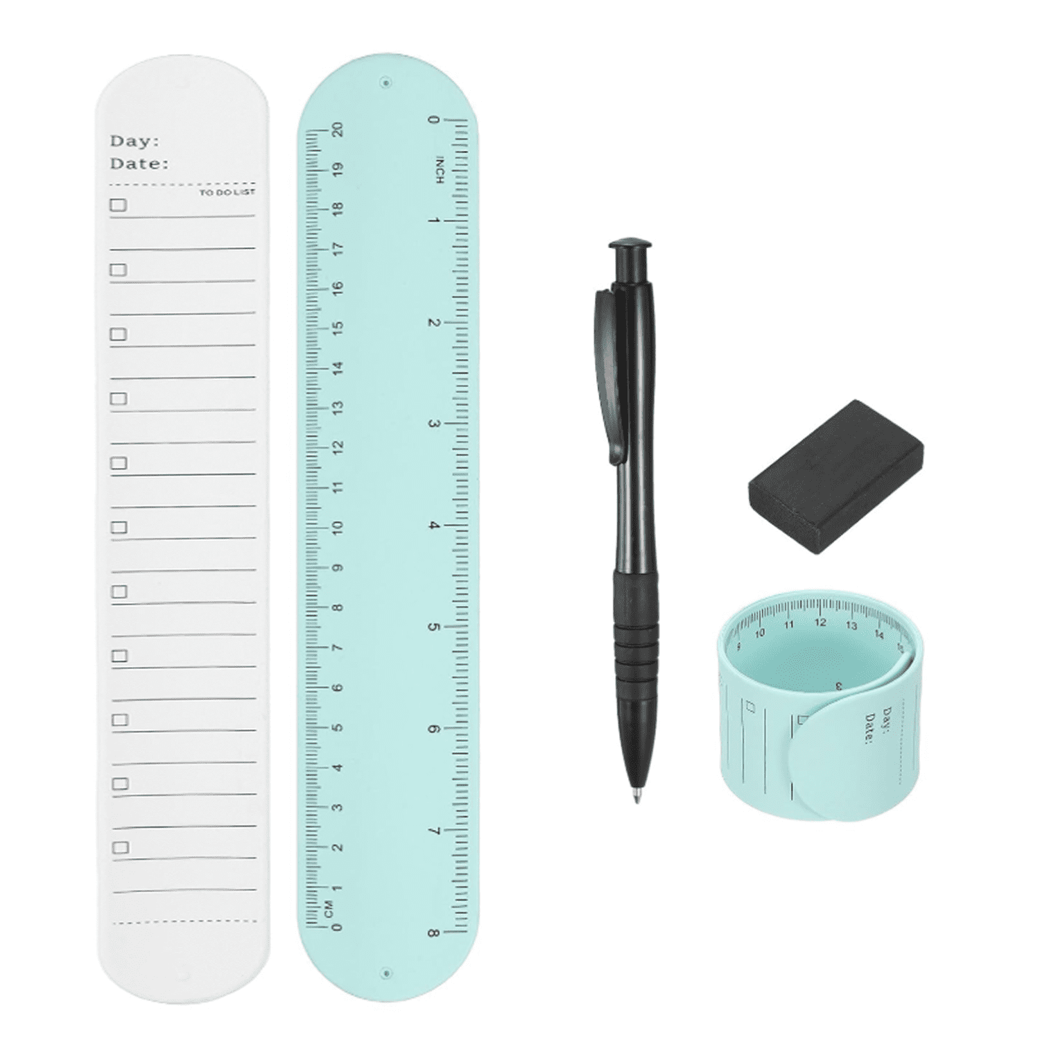 2/4Pcs Slap Bracelet To Do List, Slap Bracelet Notepad, Erasable ...