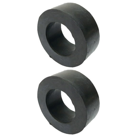 2/4Pcs Weight Plate Spacers Barbell Guide Rods Shock-absorbing Rubber Washers