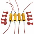 thumbnail image 1 of 2/4X Load Resistor 50W 6RJ 6ohm LED Decoder FIX Hyper Flash Turn Blinker, 1 of 9