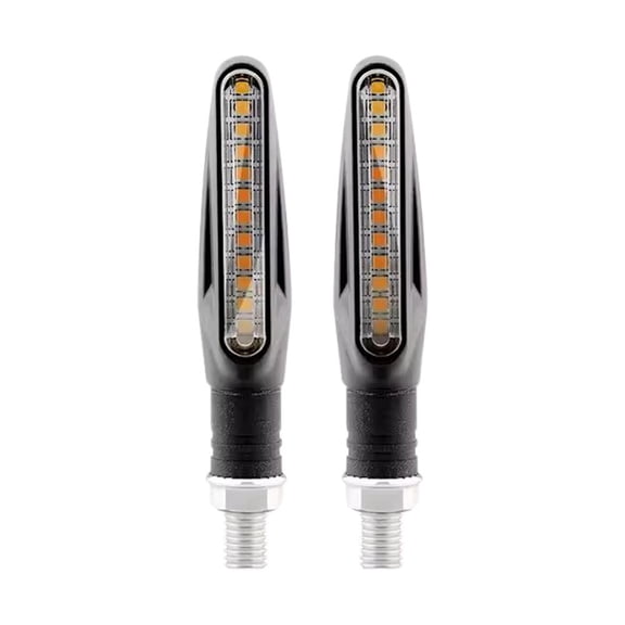 2/4X Motorcycle Led Turn Indicator Blinker Amber Universal Lights