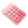 thumbnail image 1 of 2.4g Wireless Numeric Keypad Cute Mixed Color Financial Special Nine-Key Password Carry It Easily,Pink Mixed Color, 1 of 6