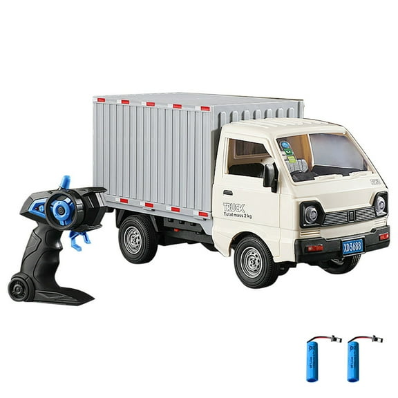 Car 1/16 Scale Remote Control Truck Multi Direction Driving 2.4GHz RC Transporter Car With Spray Function And Brilliant Light