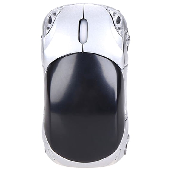 2.4ghz 1200dpi Car-Shape Wireless Optical Mouse Usb Scroll Mice for Pc Tablet Laptop Computer Plastic 10x5.5cm for Car