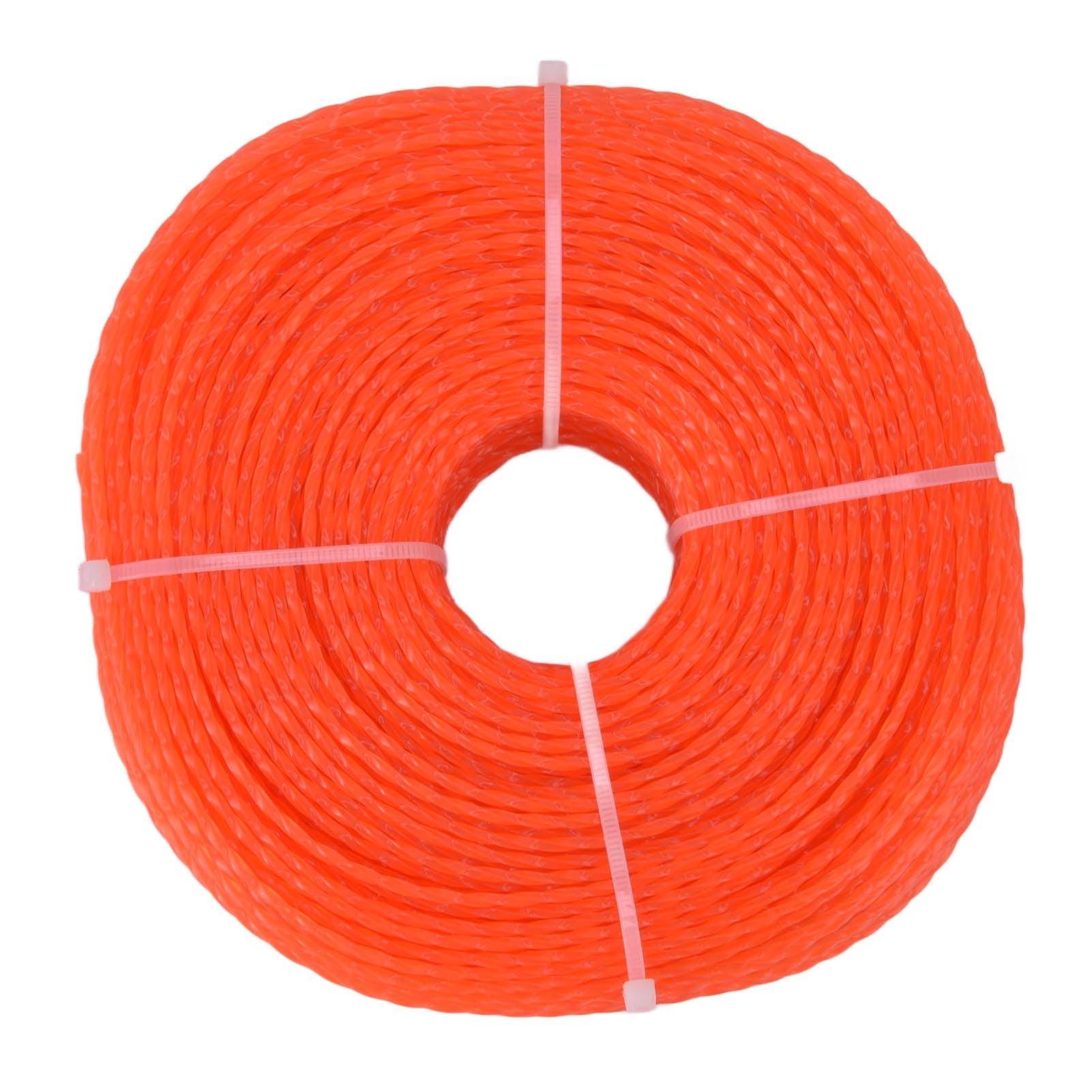 2.4mm 120m Trimmer Line Nylon String Trimmer Line Lawn Mower Accessories for Husqvarna Orange