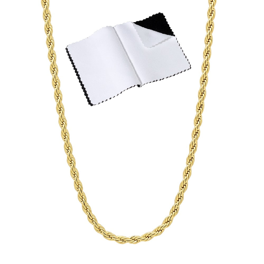 4mm 24 sale inch gold chain