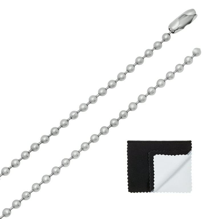 Stainless steel hotsell ball chain walmart