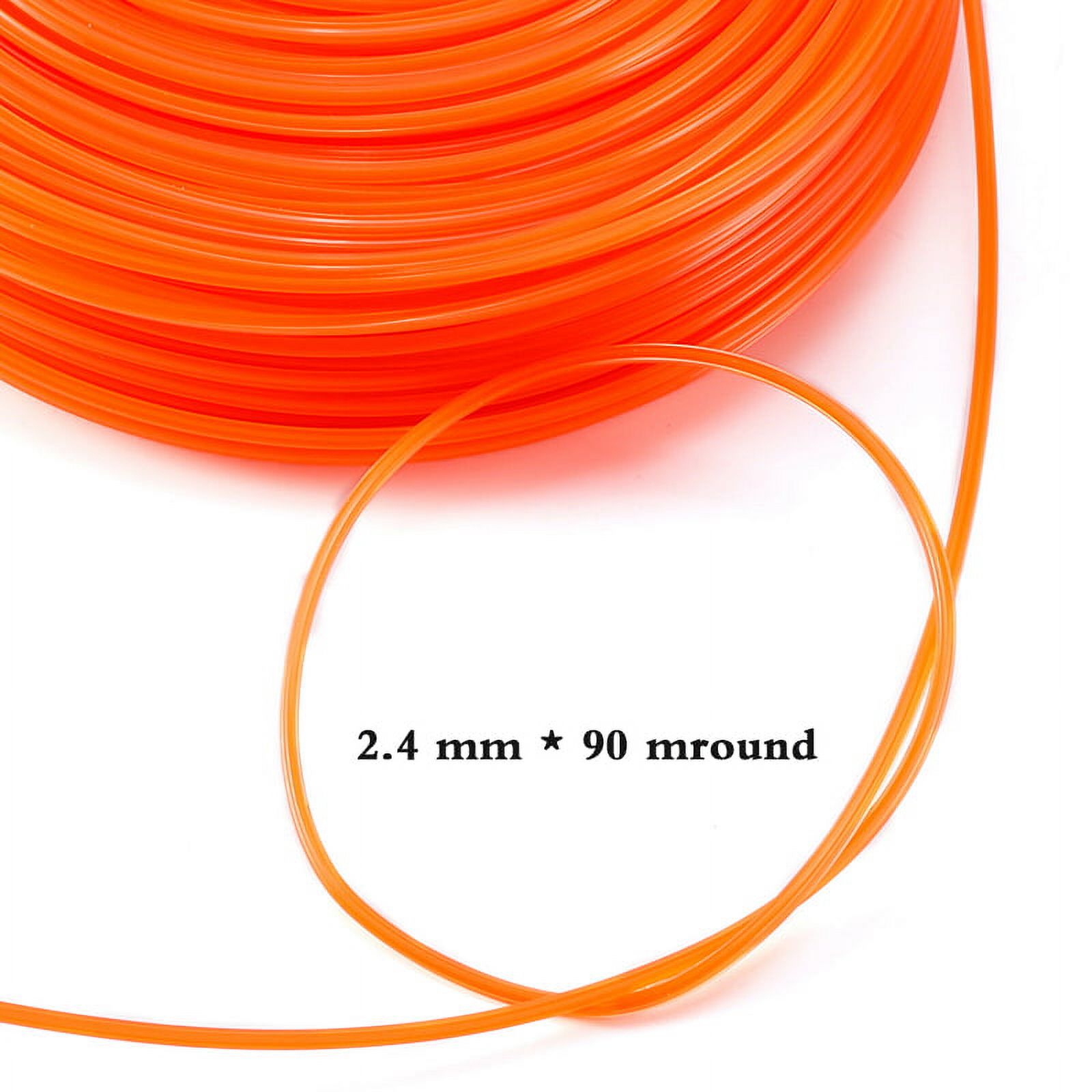 2.4mm Mowing Nylon Line Round Brush Cutter Strimmer Trimmer Wire Grass
