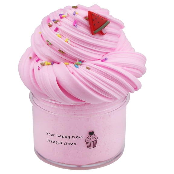 2.4oz Fruit Scented Slime Toy DIY Stress Relief Sensory Putty Kit for Kids Anxiety Relief and Party Favors
