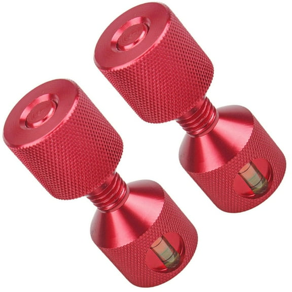 2/4pcs 1-1/8 Aluminum Flange Alignment Two-hole Pin Heavy Duty Two Hole Gradient Positioning Pin Locating Pins For Align Pipes