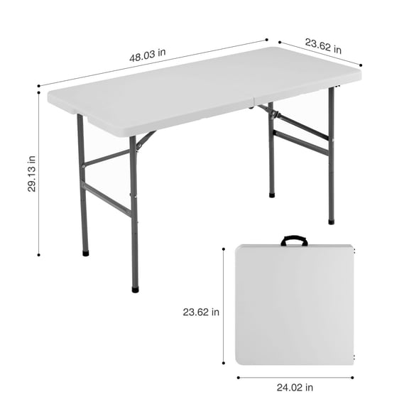 2/ 4pcs Portable Folding Stools & Table Set - Lightweight Foldable Stools for Picnic, Camping, Party, Indoor/ Outdoor Use